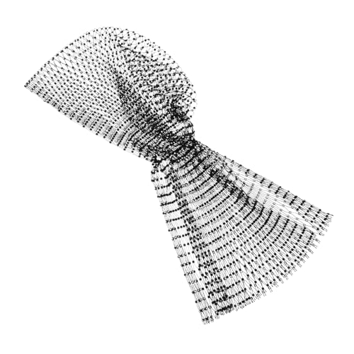 Hemobllo Mesh-stirnband Für Frauen Strass-haar-accessoire Rave-kopftuch Stylisches Bandana-stirnband Kopfbedeckung Für Festivals Haarband Aus Weichem Material Vielseitiges Stirnband Für von Hemobllo
