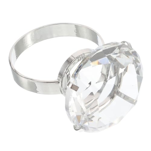 Hemobllo Großer Simulation Diamantring Hochzeitsdekoration Glasring Deko Prop mit Glitzernder und Einzigartiger Form für Party und Verlobung Hemobllo Großer Simulation Diamantring Hochzeitsdekoration Glasring Deko Prop mit Glitzernder und Einzigartiger Form für Party und Verlobung von Hemobllo
