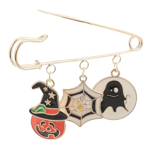 Hemobllo Halloween Cartoon Brosche Pin Für Frauen Kreatives Design Brosche Anstecknadel Broschendeko Für Kleidung Taschen Hüte von Hemobllo