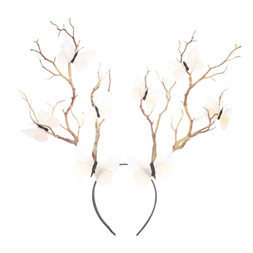 Hemobllo Halloween Geweih Haarreifen Lustiges Partyaccessoire für Damen Kreative Kopfbedeckung für Cosplay Festliche Dekoration für Halloween Feiern Hemobllo Halloween Geweih Haarreifen Lustiges Partyaccessoire für Damen Kreative Kopfbedeckung für Cosplay Festliche Dekoration für Halloween Feiern von Hemobllo