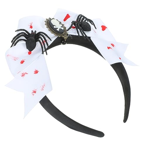 Hemobllo Halloween Stirnband mit Spinnen Dekoration Haaraccessoire für Cosplay Partys und Halloween Feiern Leicht und Langlebig Geschenkidee für Familie von Hemobllo