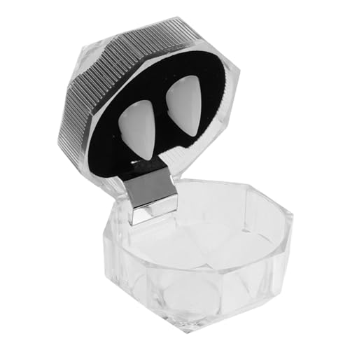 Hemobllo Halloween Vampirzähne Falsche Zähne Dämonische Fangzähne Gruselige Halloween Party Cosplay Requisiten Für Erwachsene von Hemobllo