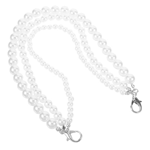 Hemobllo Handgefertigte Dreireihige Perlen Schuhkette Langlebig und Elegant Handgewebt mit Hochwertigem Fischgarn Schicke Schuhkettendekoration für Damen Modisches Accessoire für Clogs und von Hemobllo