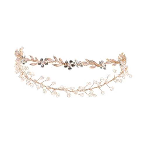 Hemobllo Handgefertigtes Braut Haarband aus Kristallperlen Leichtes Kopfstück aus Zinklegierung Haarschmuck Accessoire für Frauen Mehrlagig Goldfarben für Hochzeiten und Festliche Anlässe Hemobllo Handgefertigtes Braut Haarband aus Kristallperlen Leichtes Kopfstück aus Zinklegierung Haarschmuck Accessoire für Frauen Mehrlagig Goldfarben für Hochzeiten und Festliche Anlässe von Hemobllo