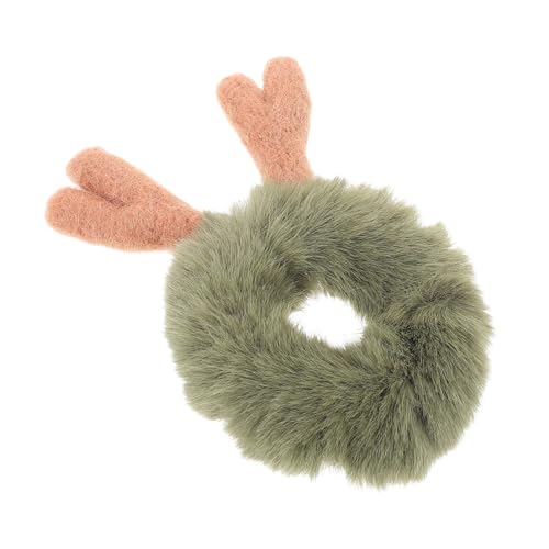 Hemobllo Handgefertigtes Ponytail Holder Haarring mit Weichem Filz für Damen Eleganter Haarring im Weihnachts Stil Langlebiges Haarschmuck Accessoire für Festliche Anlässe von Hemobllo