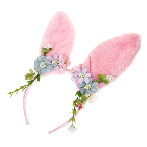 Hemobllo Hasenohren Haarreifen für Erwachsene Weiches Langlebiges Cosplay Accessoire Bequemes Stirnband mit Niedlichen Tierohren für Kostümpartys Karneval und Fasching von Hemobllo