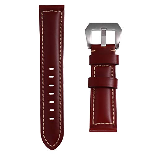 Hemobllo Uhrenarmband Armband Uhrenarmbänder Mit Schnellverschluss Nylonband Mit Schnalle Uhr Mit Lederschnalle Uhrenarmbänder Für Männer Unternehmen Mann Zubehör Echtes Leder von Hemobllo