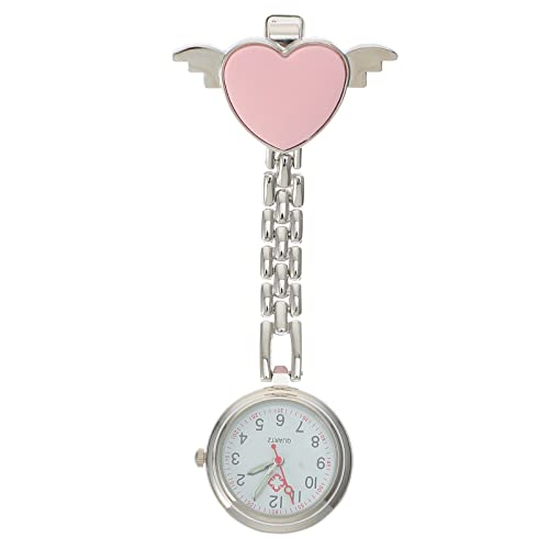 Hemobllo Taschenuhr Watch Clock Schwesternuhr Uhren Für Männer Digitaluhr Für Frauen Ansteckuhr Fob Clip Auf Schlüsselanhänger Legierung Kind Medizinische Tabelle Anschauen von Hemobllo