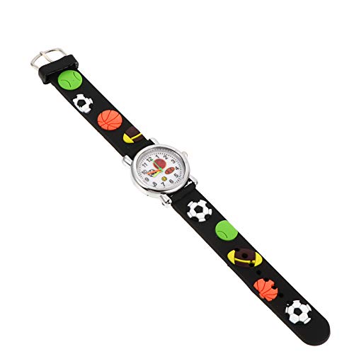 Hemobllo Betrachten 3D-kinderuhr Edelstahl Uhr Cartoon Kinder Uhr Kinder Uhren Für Jungen 3D Cartoon 3D Kinder Cartoon Uhr Kinder Armbanduhr Karikatur Kleinkind Quarzuhren Gehäusematerial: von Hemobllo