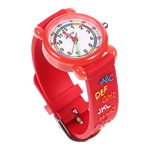 Hemobllo Kinderuhr Entzückende Designuhr Einfache Studentenuhr Kinder Armbanduhr 3D Ansehen Modische Uhr Modeuhr Für Mädchen Uhr Mit Armband Geschenk Legierung Wasserdicht Kleinkind von Hemobllo