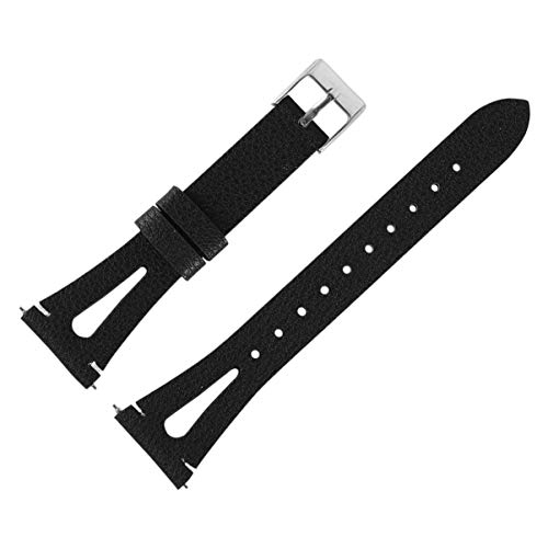 Hemobllo Fitbitversa2 Gurt Lederarmband Für Umgekehrt 2 Intelligente Uhrenarmbänder Damen Armband Ersatzband Für Lederuhren Schwarze Uhr Damenuhr Schnalle Pu Oberschicht Rindsleder Fitness von Hemobllo