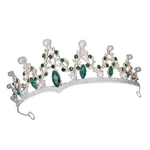 Hemobllo Luxuriöse Brautkrone mit Funkelnden Strasssteinen Stirnband für Damen Vielseitig Einsetzbar bei Hochzeit Geburtstag Party Komfortabel und Robust Festtags Accessoire von Hemobllo