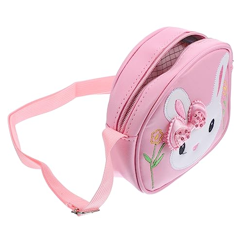 Hemobllo Bunny Crossbody Bag Für Mädchen Mit Niedlichem Hasenmuster Umhängetasche Für Kleine Mädchen Zum Tragen Von Spielzeug Und Münzen Praktische Schultertasche Für Im Alltag von Hemobllo