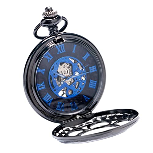 Hemobllo Vintage Taschenuhr Kette Retro Handaufzug Uhr Für Als Zu Besonderen Anlässen Wie Vatertag Oder Weihnachten von Hemobllo