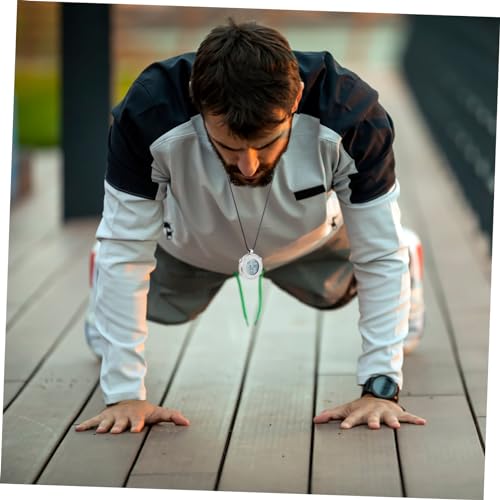 Hemobllo Multifunktionale Elektronische Taschen Uhr mit Alarmfunktion Digitaler Anzeige Langlebigem Design und Praktischem Umhängeband als Halskette für Business und Reisen von Hemobllo