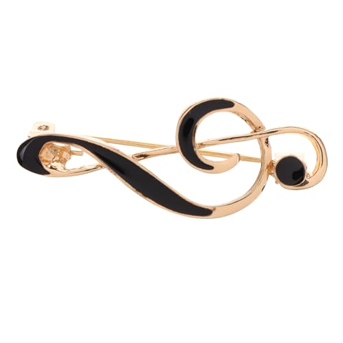 Hemobllo Musiknoten Brosche aus Langlebiger Zinklegierung mit Emaillierter Oberfläche Modisches Anstecknadel Accessoire für Jacken Hemden Taschen Stilvolle Musikerbrosche für Damen und Hemobllo Musiknoten Brosche aus Langlebiger Zinklegierung mit Emaillierter Oberfläche Modisches Anstecknadel Accessoire für Jacken Hemden Taschen Stilvolle Musikerbrosche für Damen und von Hemobllo