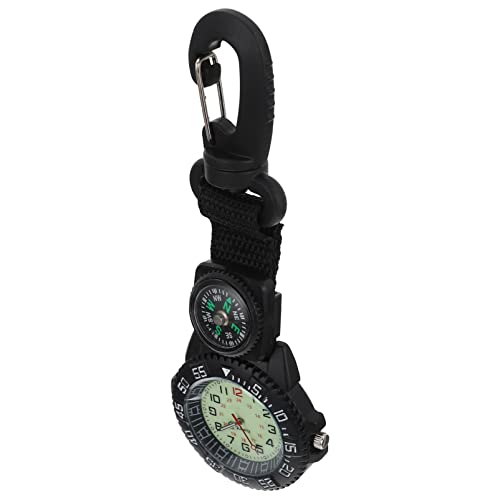 Hemobllo Sportliche Taschenuhr Herren-digitaluhr Uhrenarmbänder Für Herren Schlüsselanhänger Trainingsuhren Für Männer Herren Geldbörse Abzeichen Uhr Clip Quarz Mann Zinklegierung Uhrkette von Hemobllo