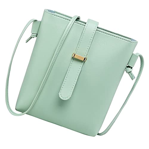 Hemobllo PU Crossbody Bag Damen Wasserfeste Bucket Bag mit Verstellbarem Kordelzug Umhängetasche für Alltag Shopping Party Große Kapazität Grün Hemobllo PU Crossbody Bag Damen Wasserfeste Bucket Bag mit Verstellbarem Kordelzug Umhängetasche für Alltag Shopping Party Große Kapazität Grün von Hemobllo