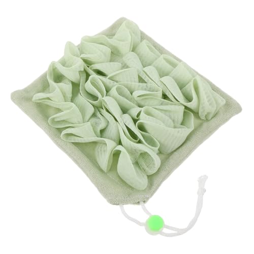 Hemobllo Zweiseitiger Badeschwamm Mit Seifenhalter Körperpeeling-handtuch Für Sanfte Hautreinigung Für Camping Badezimmer Und Gym Grün von Hemobllo