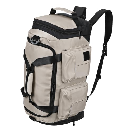 Hemobllo Turnbeutel Für Herren Großes Fassungsvermögen Sporttasche Mit Separaten Fächern Für Trockene Und Nasse Gegenstände Reisetasche Für Fitnessstudio Und Geschäftsreisen von Hemobllo