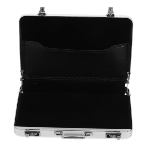 Hemobllo Safe Box Form Visitenkartenetui aus Aluminiumlegierung Kompakter und Tragbarer Kartenhalter für Business und Reisen Stabiler Schutz für Visitenkarten und Notizkarten von Hemobllo