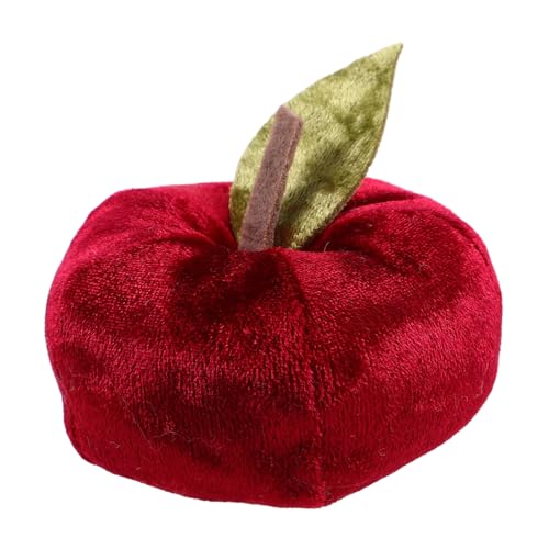 Hemobllo Schöne Plüsch-apfel-haarnadel Für Junge Mädchen Foto-requisiten Retro-roter Apfel Haar-accessoire Karneval von Hemobllo