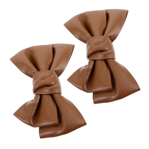 Hemobllo Schwarze Schleifen Schuhclips aus Langlebigem Material Abnehmbare Schuhschnallen für Damen Pumps und High Heel Accessoires Einfache Anbringung von Hemobllo