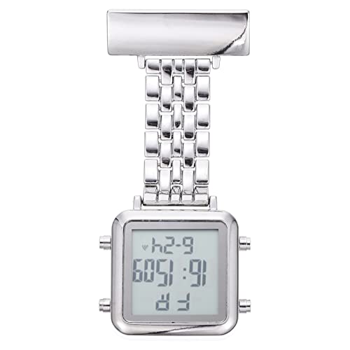 Hemobllo Digitaler Krankenschwesteruhr Damen Uhr Mit Led Nachtleuchtendem Design Für Krankenschwesterbedarf Tragbar Hängend von Hemobllo