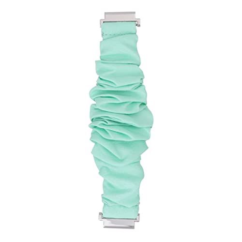 Hemobllo Scrunchie-Uhrenarmband Kompatibel Mit Watch 6/5/4/Active 2 40 Mm 44 Mm – 20 Mm Scrunchie-Armband Elastische Bänder Weiches Ersatzarmband Für Damen Grün von Hemobllo