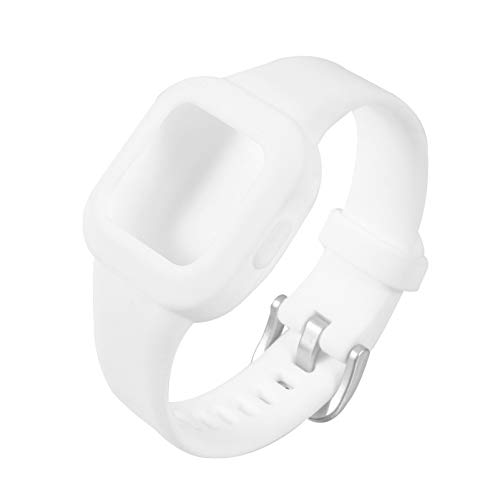 Hemobllo Gurt Uhrenarmband Für Fit Jr3 Uhrenarmbandgehäuse Aus Silikon Damen Armband Estuche para Relojes De Hombre Uhrengehäuse Für Herren Bänder Armband Kieselgel Mann Ring Ersetzen Weiß von Hemobllo