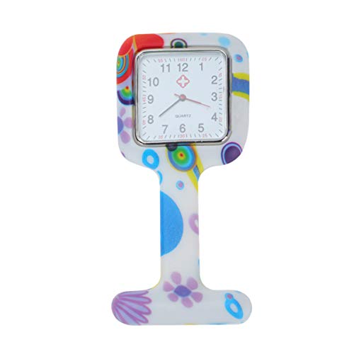 Hemobllo Taschenuhr Aus Silikon Hängende Schwesternuhr Fob Taschenuhr Für Männer Freizeit-quarzuhr Uhr Mit Einziehbarem Revers Hängende Uhr Silikonhülle Mann Mode von Hemobllo