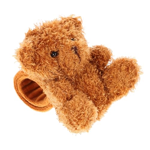 Hemobllo Tier Slap Armband Cartoon Bär Handgelenk Band Tier Thema Party Armband für Kindergeburtstagsfeiern Kostümpartys Halloween Dekorationen von Hemobllo