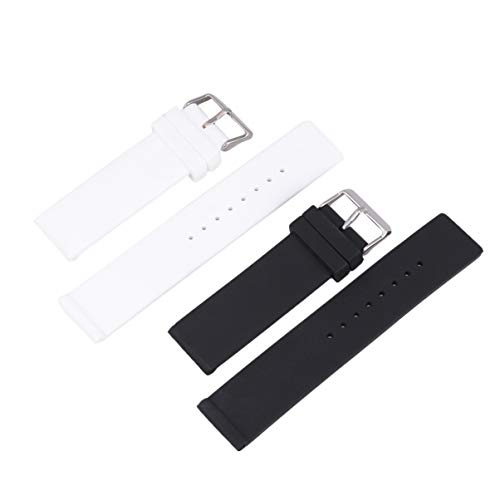 Hemobllo 2st Silikon-uhrenarmbänder Uhrenarmbänder Aus Gummi Nylon-uhrenarmbänder Uhrenarmbänder Für Damen Herrenuhrenbänder Uhrenarmband Ersatz Uhrengürtel Mädchen Fräulein Uhrkette von Hemobllo