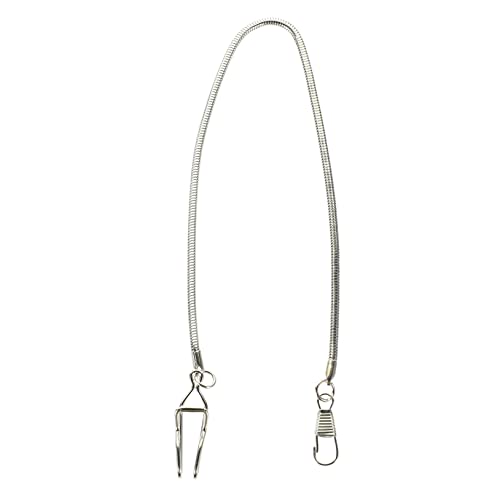 Hemobllo Uhrenkette Für Taschenuhr Clip-taschenuhrkette Lange Uhrenkette Aus Legierung Retro-taschenketten Taschenuhrzubehör Halskette Für Uhren von Hemobllo