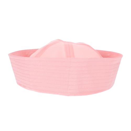 Hemobllo Unisex Matrosenhut, Partyzubehör, Ideales Kapitänskostüm, Yacht, Cosplay, Mottoparty, Gastgeschenke, Bootskostüm Für Männer Und Frauen, Rosa von Hemobllo