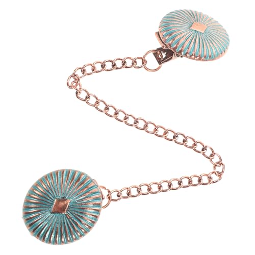 Hemobllo Verstellbarer Cardigan Clip Silberne Spange Mode Strickjacken Clips für Damen Multifunktionaler Kleidungsschmuck Einfach zu Befestigen und Stilvoll für Pullover Schals und Mäntel von Hemobllo