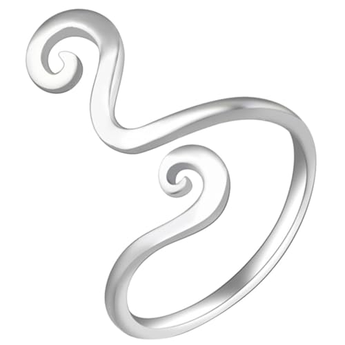 Hemobllo Verstellbarer Offener Zehenring Damen Schmuck Boho Stil Langlebiger Silberner Fußring Modisch Komfortabel von Hemobllo