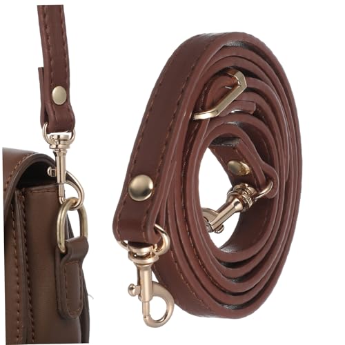Hemobllo Verstellbarer Umhängetaschenriemen aus Leichtem Verschleißfestem Kunstleder mit Metallverschluss Modischer Schultergurt für Handtaschen und Crossbody Bags Komfortabel und Robust von Hemobllo