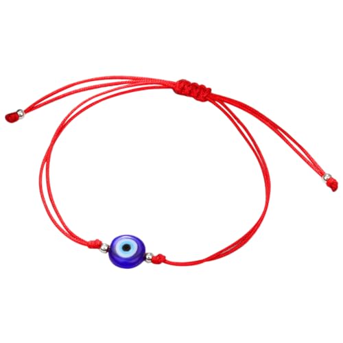 Hemobllo Verstellbares Evil Eye Armband aus Faden Handgefertigtes Schutzarmband für Damen und Herren Modisches Schmuckstück als für Mutter Freundin und Besondere Anlässe von Hemobllo