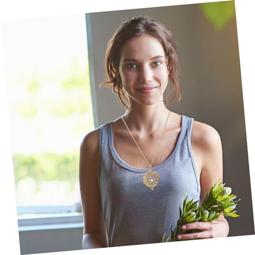 Hemobllo Vintage Lupe Halskette für Damen Langlebiges Vergrößerungsglas Anhänger Textur Modischer Langer Schmuck Praktische Leselupe Passend zu Pullover und Kleidungsstücken Hemobllo Vintage Lupe Halskette für Damen Langlebiges Vergrößerungsglas Anhänger Textur Modischer Langer Schmuck Praktische Leselupe Passend zu Pullover und Kleidungsstücken von Hemobllo