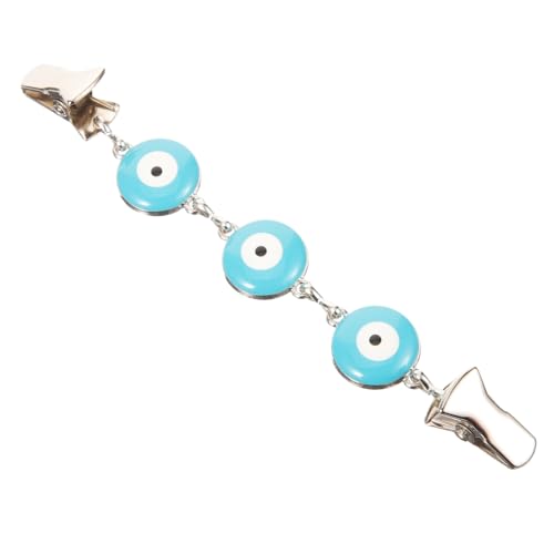 Hemobllo Vintage Sweater Clip mit Bösem Blick Pin Metall Dress Cinch Clip für Cardigans Pullover Schals und Kragen Modisches Einfach zu Befestigendes Accessoire für Damen und Mädchen von Hemobllo