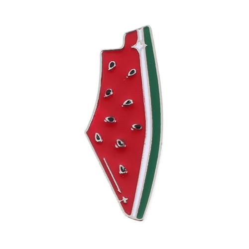 Hemobllo Wassermelonen Brosche Emaille Pin Niedliche Frucht Anstecknadel für Hut Rucksack Kleidung Langlebiger Modeschmuck Buntes Sommer Accessoire Tragbar und Stilvoll Hemobllo Wassermelonen Brosche Emaille Pin Niedliche Frucht Anstecknadel für Hut Rucksack Kleidung Langlebiger Modeschmuck Buntes Sommer Accessoire Tragbar und Stilvoll von Hemobllo