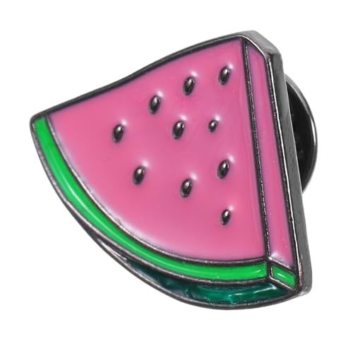 Hemobllo Wassermelonen Anstecknadel Aus Robustem Legierungsmaterial Niedliche Fruchtbrosche Für Kleidung Und Taschen Vielseitiges Accessoire Mit Stilvollem Design Charmante Dekoration Für von Hemobllo