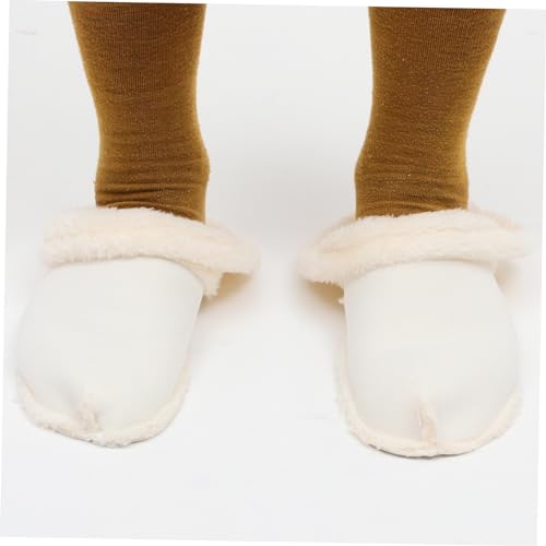 Hemobllo Winterliche Abnehmbare Clogs Schuh Einlagen aus Weichem Baumwollfutter Wärmend und Leicht Wiederverwendbar Passend für Damen und Herren für Kalte Jahreszeiten und Hausschuhe von Hemobllo