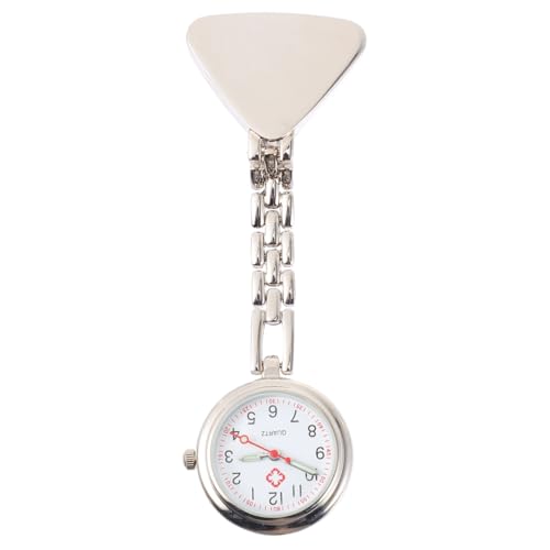 Hemobllo Krankenschwester Uhren, Schwesternuhren mit Clip, Glow Pointer, Analog-Digital Quarzwerk, Pflegeuhr, Taschenuhr, Ansteckuhr für Krankenschwestern und Ärzte von Hemobllo
