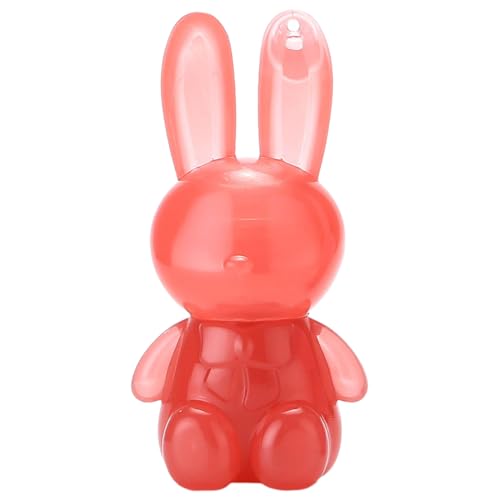 Bunny Lipgloss, Bunny Shape Lip Gloss, Cute Hasen Lipgloss Moisturising Lippgloss - Waterproof Long Lasting Non-Stick for Girls von Hemousy