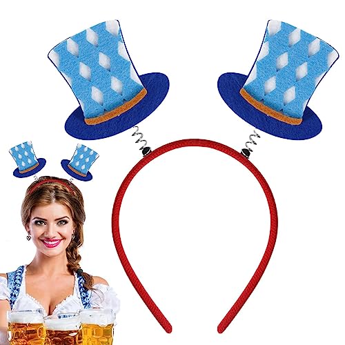 Festival-Stirnband | Oktoberfest-Haarreifen - Partyzubehör, Haarschmuck, dekorativ für Bühnenauftritt, Karneval und Party Hemousy von Hemousy