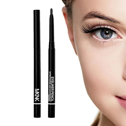 Make-up-Eyeliner-Stifte - Wasserfeste Lidschattenstifte für Eyeliner-Make-up | Anti-Schweiß-Augen-Eyeliner-Stift, automatische Rotation, Eyeliner-Stift, Augen-Make-up für Geburtstagsgeschenke Hemousy von Hemousy