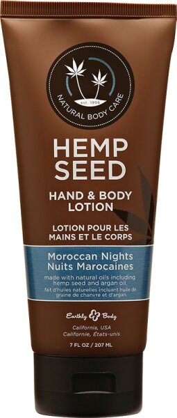 Hemp Seed Hand & Body Lotion 207 ml Moroccan Nights Hemp Seed Hand & Body Lotion 207 ml Moroccan Nights von Hemp Seed