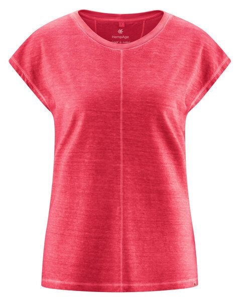 HempAge Ärmelloses Damen-Shirt mit Wascheffekt Hanf/Biobaumwolle von HempAge